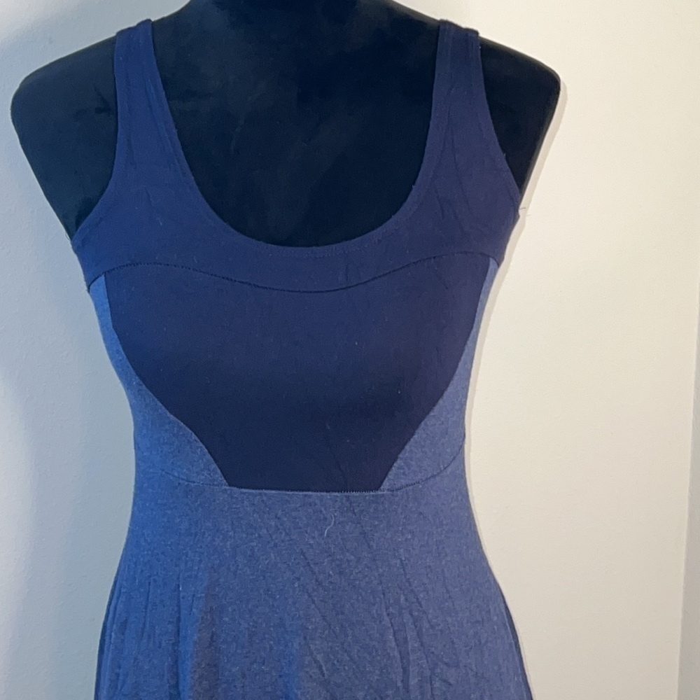 Only Hearts NYC Helena Stuart sleeveless blue casual pull over maxi dress Sz S